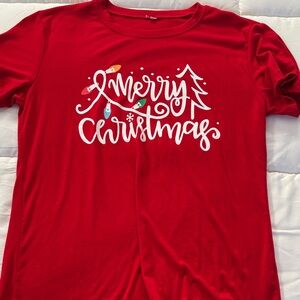 Red Merry Christmas T-Shirt
